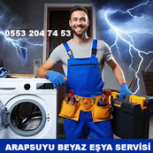 Arapsuyu Beyaz Eşya Servisi 0553 204 74 53 irtibat telefonuna sahip elektrikli ev aletleri tamir, bakım, onarım yapan servis sağlayıcısıdır. Kısacası Arapsuyu Beyaz Eşya Servisi 05532047453 Buzdolabı, çamaşır makinesi, bulaşık makinesi, klima gibi dayanıklı tüketim mallarının tamircisidir.